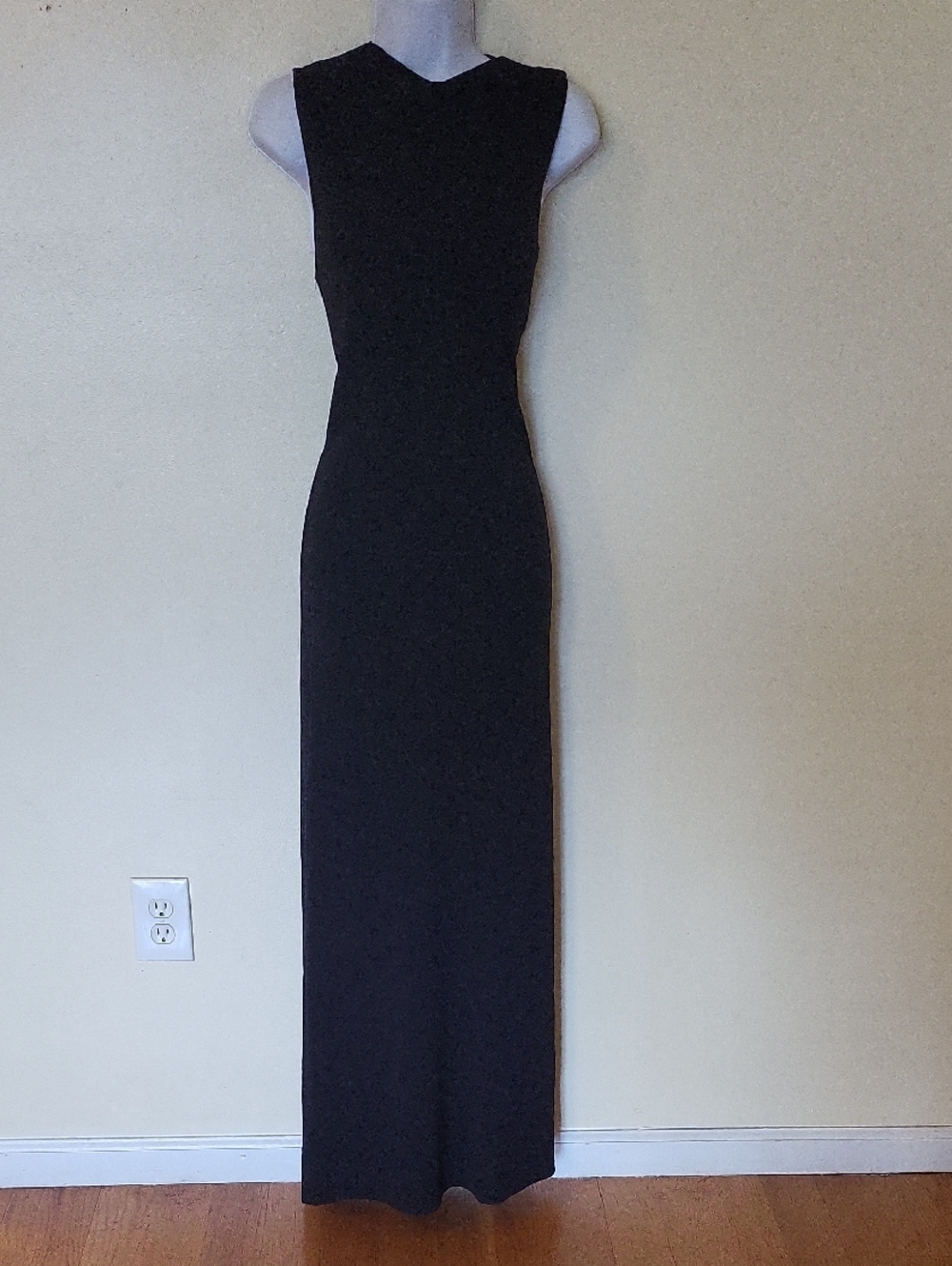 Kate Hill Black Sleeveless Maxi Dress